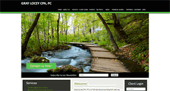 Desktop Screenshot of grayloceycpa.com